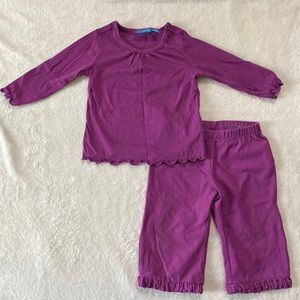 Children’s Place 2 piece purple set (6-9 months)
